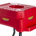 CABALLETE CUBIC MOTOCROSS ROJO/BLANCO CIRCUIT SM001-2V2