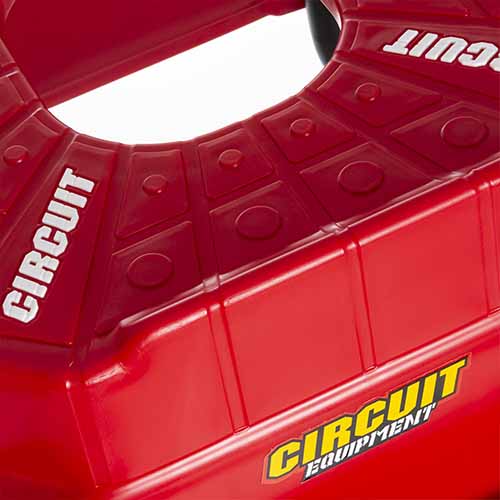 CABALLETE CUBIC MOTOCROSS ROJO/BLANCO CIRCUIT SM001-2V2