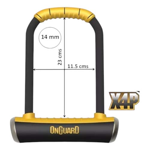 KIT 8151: TRABA U 8003 115mm X 230mm + LINGA 8028 185cm X 12mm ONGUARD