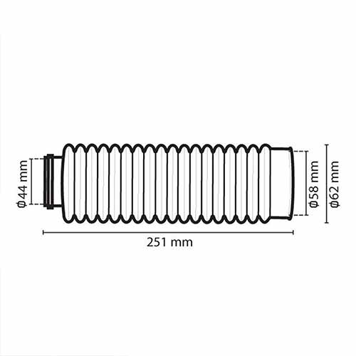 FUELLES 18 DIENTES NEGRO (JGO) CIRCUIT SS002-001