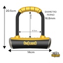 TRABA U 8112 BRUTE MINI 9cmX14cm GROSOR: 16.8mm ONGUARD