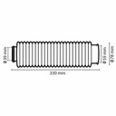 FUELLES 24 DIENTES NARANJA FLUO (JGO) CIRCUIT SS003-029
