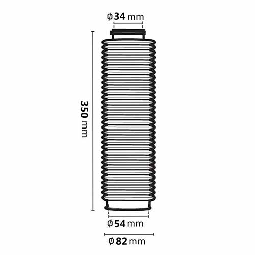 FUELLES 32 DIENTES NEGRO (JGO) CIRCUIT SS004-001