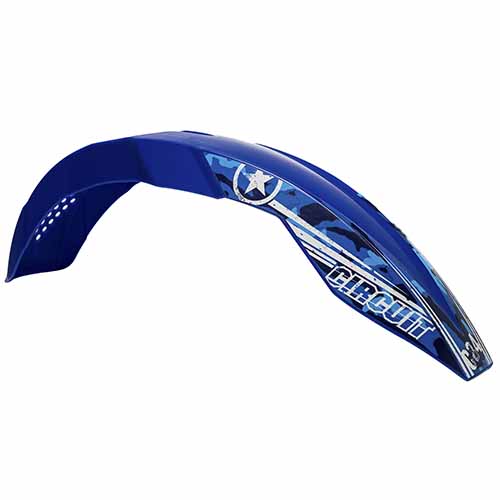 GUARDABARRO DELANTERO STRIKE AZUL CIRCUIT PF002-004