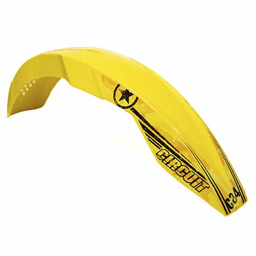 GUARDABARRO DELANTERO STRIKE AMARILLO CIRCUIT PF002-006