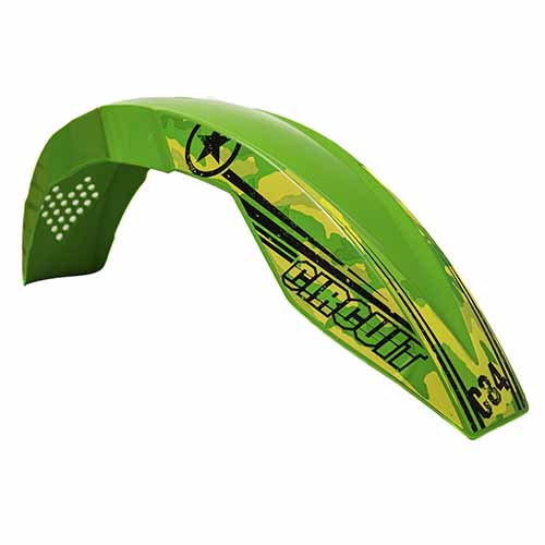 GUARDABARRO DELANTERO STRIKE VERDE CIRCUIT PF002-007