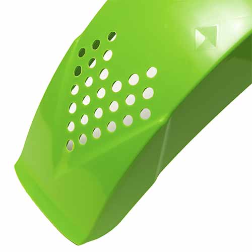 GUARDABARRO DELANTERO STRIKE VERDE CIRCUIT PF002-007