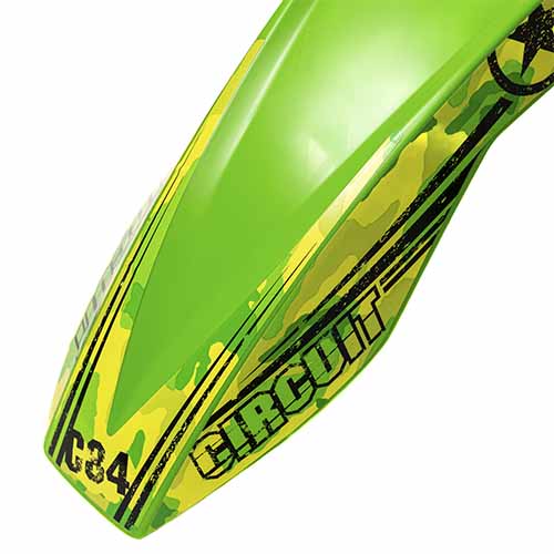 GUARDABARRO DELANTERO STRIKE VERDE CIRCUIT PF002-007