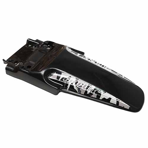 GUARDABARRO TRASERO ADAPTABLE NEGRO CIRCUIT PF011-001