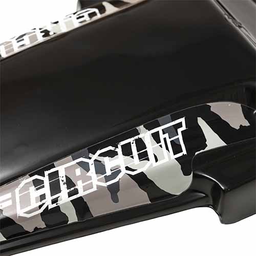 GUARDABARRO TRASERO ADAPTABLE NEGRO CIRCUIT PF011-001