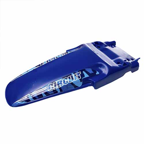 GUARDABARRO TRASERO ADAPTABLE AZUL CIRCUIT PF011-004