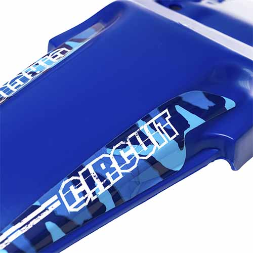 GUARDABARRO TRASERO ADAPTABLE AZUL CIRCUIT PF011-004