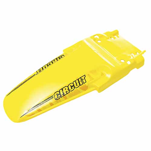 GUARDABARRO TRASERO ADAPTABLE AMARILLO CIRCUIT PF011-006