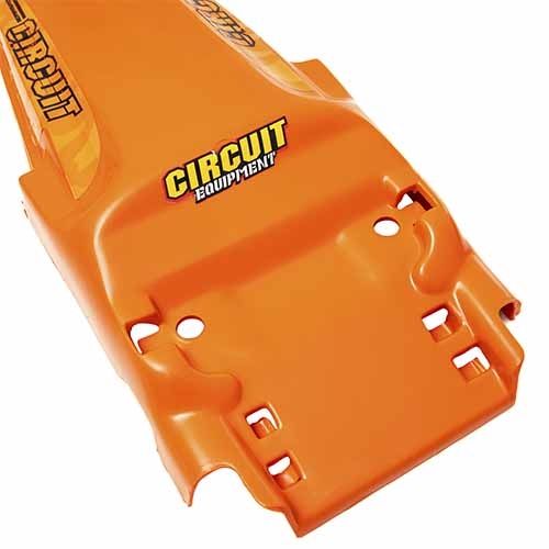 GUARDABARRO TRASERO ADAPTABLE NARANJA CIRCUIT PF011-009
