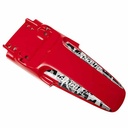 GUARDABARRO TRASERO ADAPTABLE ROJO CIRCUIT PF011-032