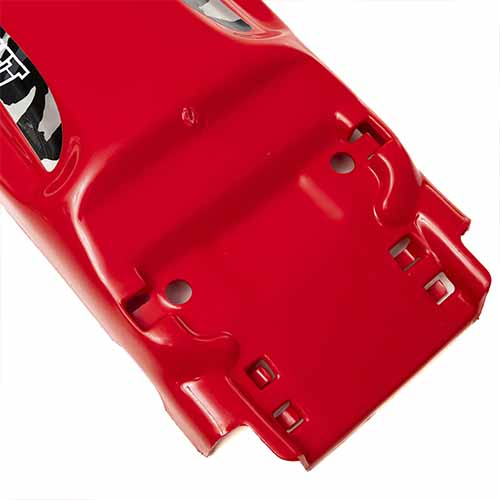 GUARDABARRO TRASERO ADAPTABLE ROJO CIRCUIT PF011-032