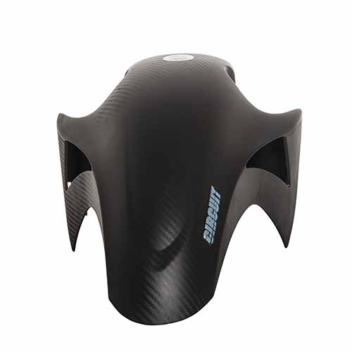 GUARDABARRO DELANTERO DRAGON NEGRO/NEGRO CIRCUIT PF013-211