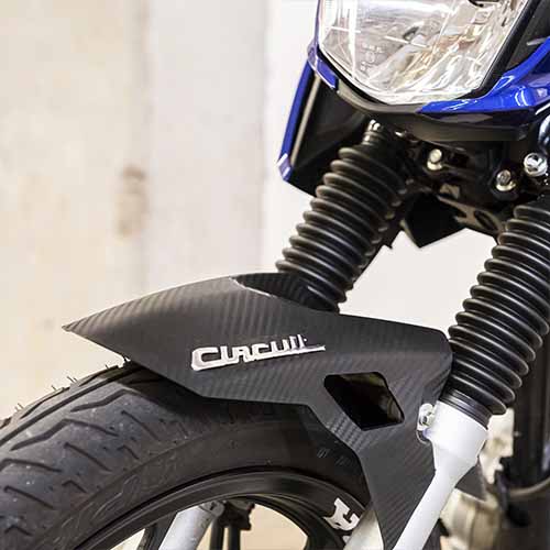 GUARDABARRO DELANTERO TRACKER NEGRO CIRCUIT PF017-001