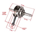 CIGUEÑAL COMPLETO MOTOMEL SKUA 250 FULL / XMM 250 MOTOR CADENERO OEM