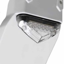 GUARDABARRO TRASERO UNIVERSAL MANTIS BLANCO/CRISTAL CIRCUIT PT003-22I