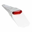 GUARDABARRO TRASERO UNIVERSAL MANTIS BLANCO/ROJO CIRCUIT PT003-225