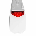 GUARDABARRO TRASERO UNIVERSAL MANTIS BLANCO/ROJO CIRCUIT PT003-225
