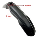 GUARDABARRO DEL. HONDA CRF230 NEGRO MTC