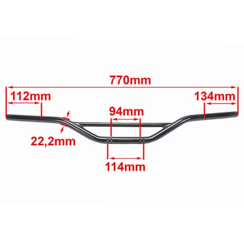 MANUBRIO HONDA XR250 TORNADO STD