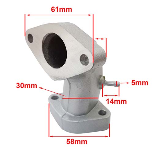 BOCA DE ADMISION HONDA WAVE 100 STD