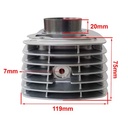 KIT CILINDRO + PISTON HONDA CB1 STD