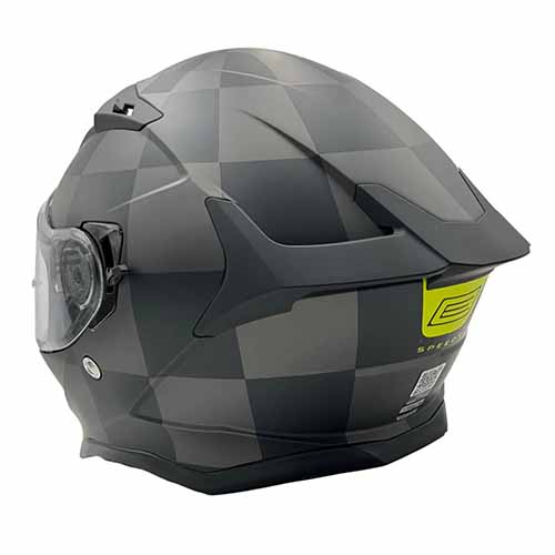 CASCO H153 FORCE SPEEDY - GLOSS FLUO YELLOW/BLACK M ORIGINE