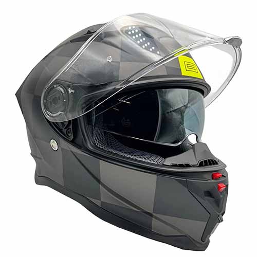 CASCO H153 FORCE SPEEDY - GLOSS FLUO YELLOW/BLACK S ORIGINE