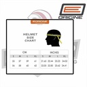 CASCO H153 FORCE TECHNO - GLOSS FLUO ORANGE/TITANIUM M ORIGINE