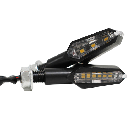 FARO DE GIRO UNIVERSAL AMBAR 12V 5W 1500 LUX LED LIGHTING JUEGO (DJ-ZXD015W)