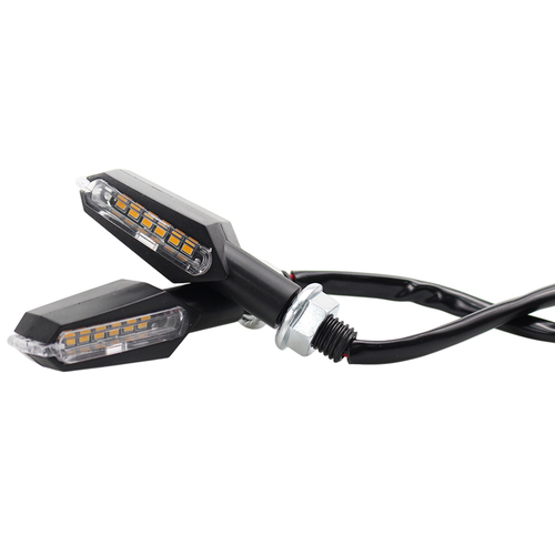 FARO DE GIRO UNIVERSAL AMBAR 12V 5W 1500 LUX LED LIGHTING JUEGO (DJ-ZXD015W)