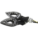 FARO DE GIRO UNIVERSAL AMBAR 12V 5W 1500 LUX LED LIGHTING JUEGO (DJ-ZXD415W)