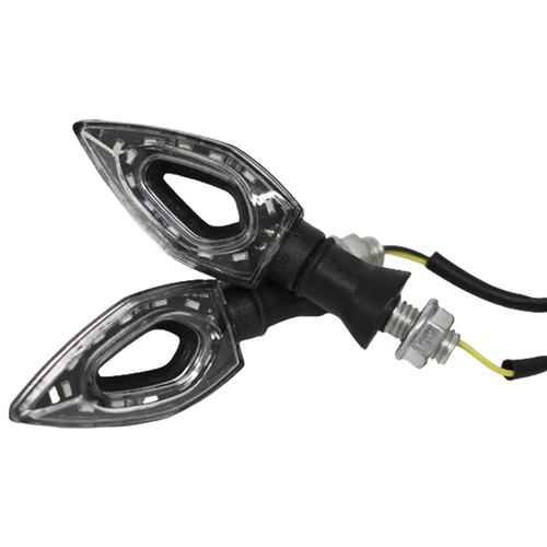 FARO DE GIRO UNIVERSAL AMBAR 12V 5W 1500 LUX LED LIGHTING JUEGO (DJ-ZXD415W)