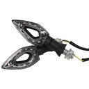 FARO DE GIRO UNIVERSAL AMBAR 12V 5W 1500 LUX LED LIGHTING JUEGO (DJ-ZXD415W)