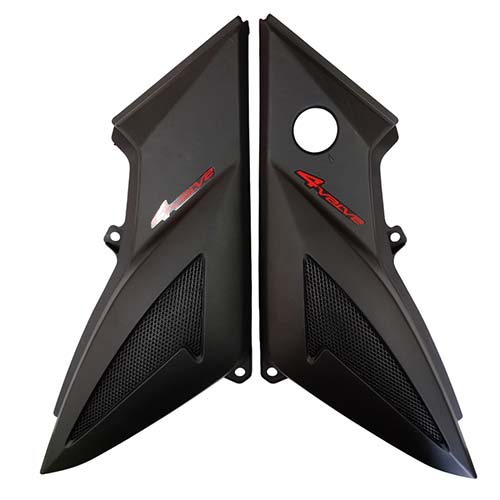 CACHA LATERAL BAJAJ ROUSER 200 NS NEGRO (JGO) MTC