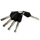 TRABA DISCO CON ALARMA 120DB 8246 10mm NEGRO ACERO INOXIDABLE ONGUARD