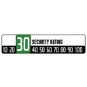 LINGA 8164OR 180cmX10mm NEON SERIES ORANGE + SOPORTE ONGUARD