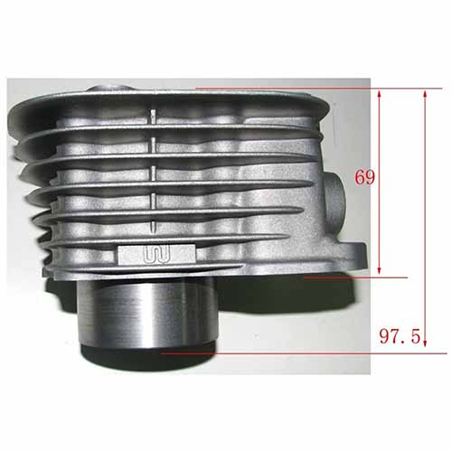 KIT CILINDRO + PISTON HONDA CG TITAN 2000/XLR 125 STD