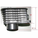 KIT CILINDRO + PISTON HONDA CG TITAN 2000/XLR 125 STD