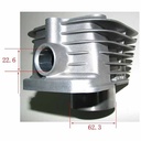 KIT CILINDRO + PISTON HONDA CG TITAN 2000/XLR 125 STD