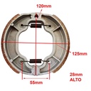 ZAPATA DE FRENO YAMAHA YBR 125 YAMATO