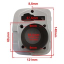 KIT CILINDRO + PISTON MOTOMEL SKUA 250 / XMM250 CADENERO (65.5mm) STD