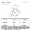 GUANTES TERMICOS CHICOS YAKKA (1006)