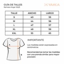 REMERA CLASSIC BLANCA TALLE L YAKKA (4027)