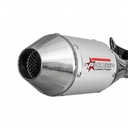 ESCAPE MOTO RX 150 ST2 SILEN ALUMINIO STYLE GRIS PAOLUCCI (EM150RX23-SGR)