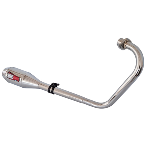 ESCAPE MOTO HONDA CG TITAN 150 ST2 SILEN ALUMINIO CROMO DEPORTIVO PAOLUCCI (EM150CG22-D)